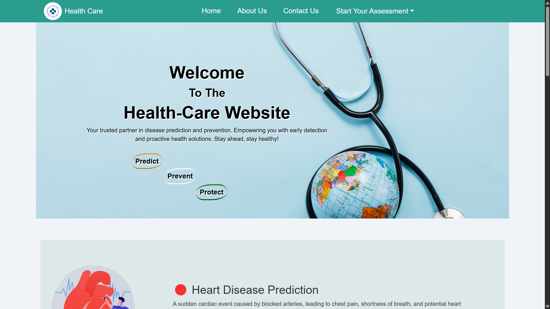 Health Care Prediction App